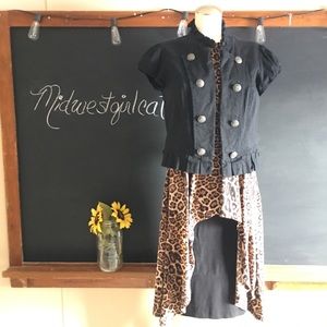 🐳🌿Black Military Jacket by Dress Barn🌿-A2